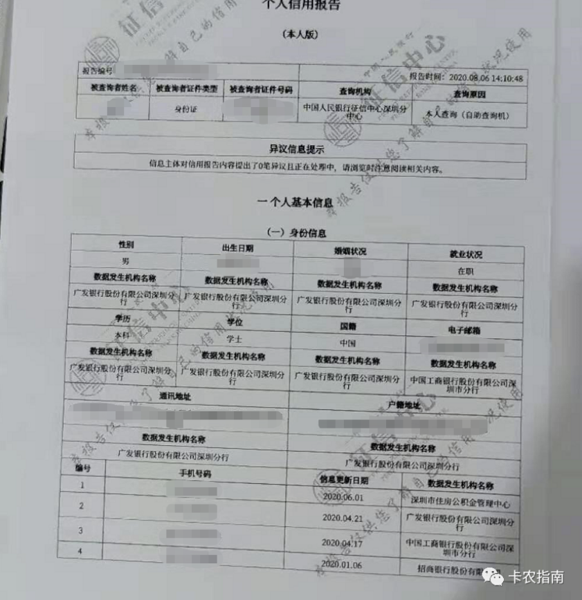 、征信解读"